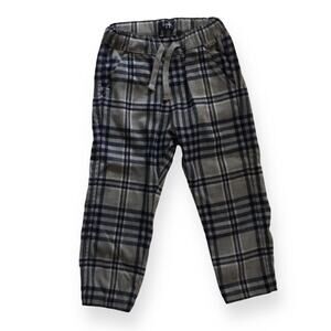 Il Gufo Gray/Navy Plaid Trousers